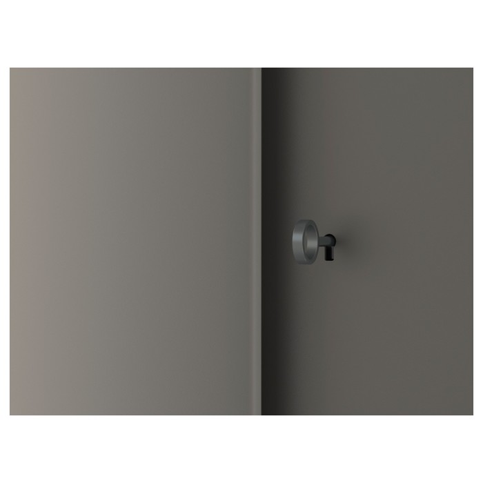 Шкаф с дверями ИВАР, 80х30x83 см, серый
