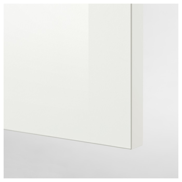 Навесной шкаф с дверцей КНОКСХУЛЬТ, 60x60 см, глянцевый белый