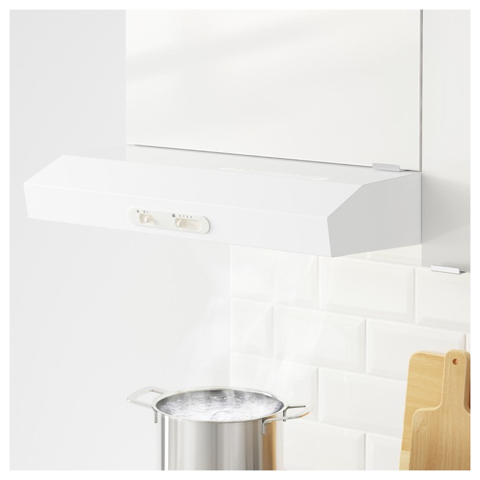 Навесной шкаф с дверцей КНОКСХУЛЬТ, 60x60 см, глянцевый белый