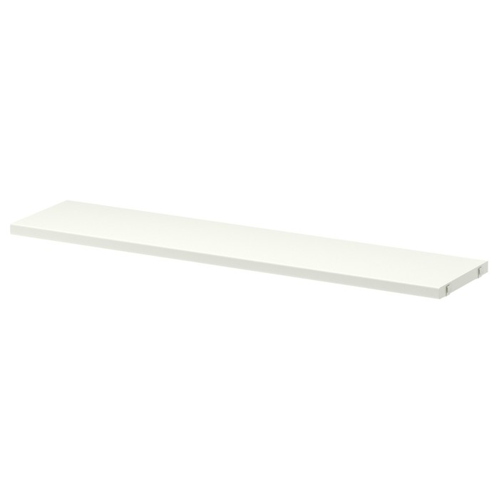 Полка АЛЬГОТ, 80x18 см, белый