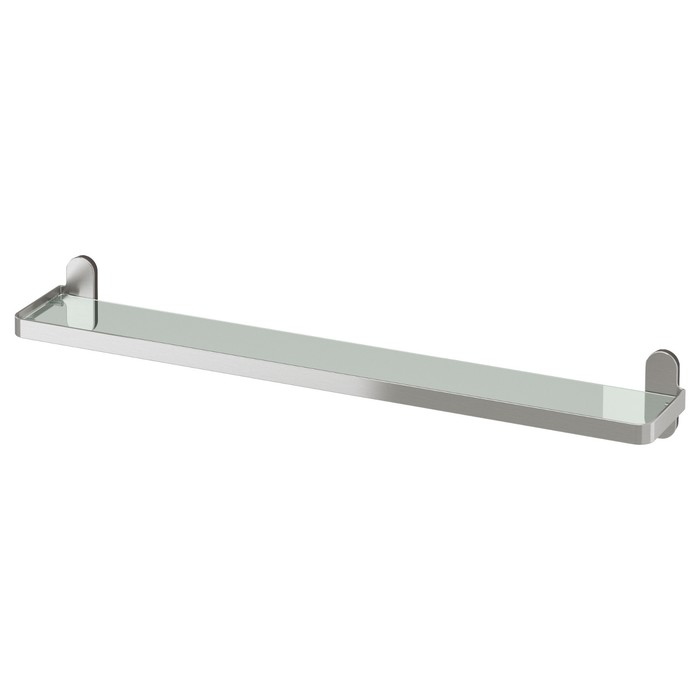 Полка стеклянная БРОГРУНД, 67x11 см