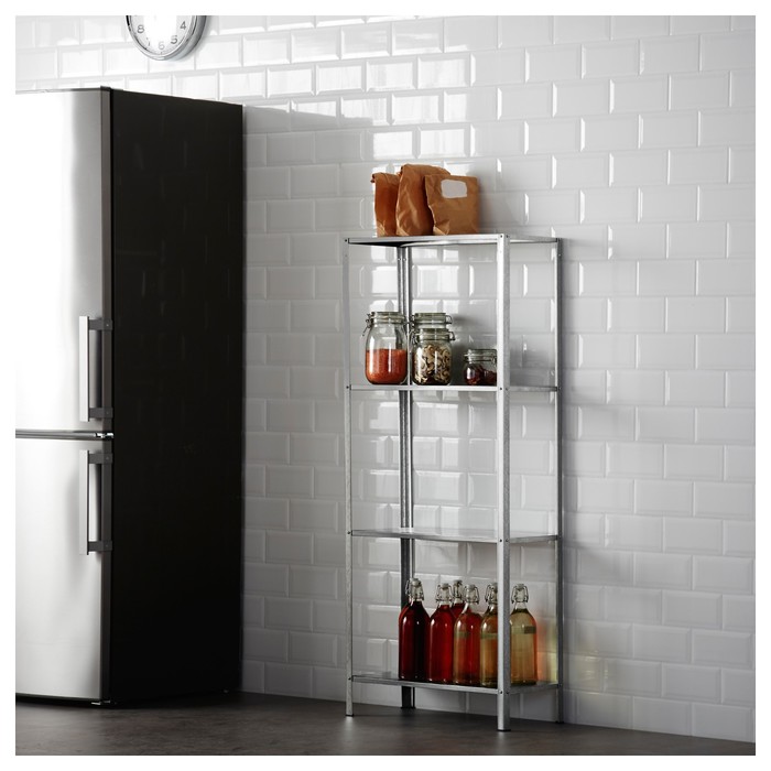 Стеллаж ХИЛЛИС, для дома и улицы, 60x27x140 см