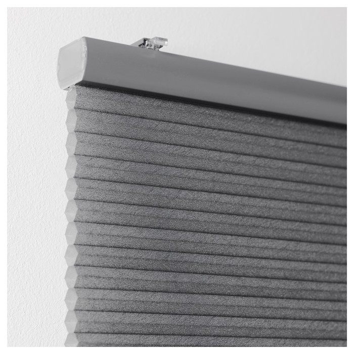 Сотовые жалюзи ХОППВАЛС, 100x155 см, серый