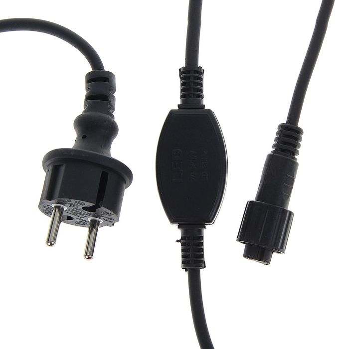 БАХРОМА уличная, УМС,Ш:5,6 м,В:0,9 м,Н.Т."Каучук"2W LED-330-220V,шнур питания,КРАСН УЦЕНКА