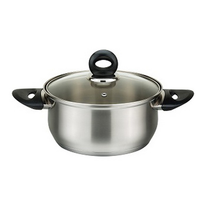 Кастрюля с крышкой 1,3 л Milagra, 16*8 см