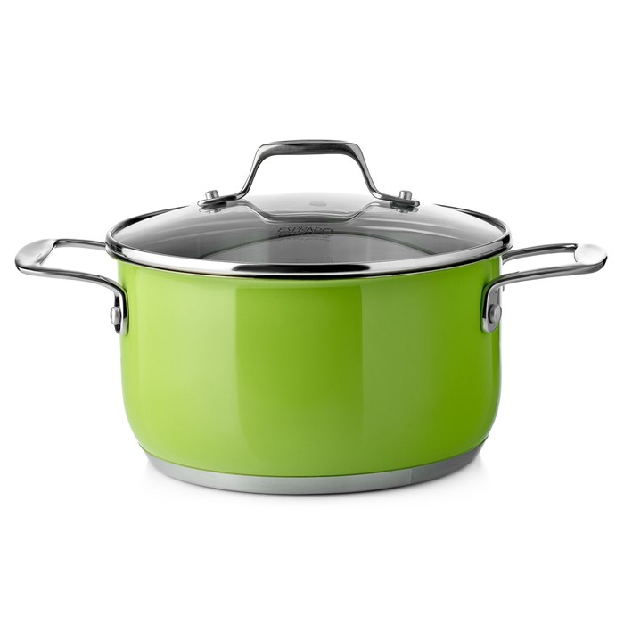 Кастрюля c крышкой 3,0 л Aranda Verde, 20*11 см