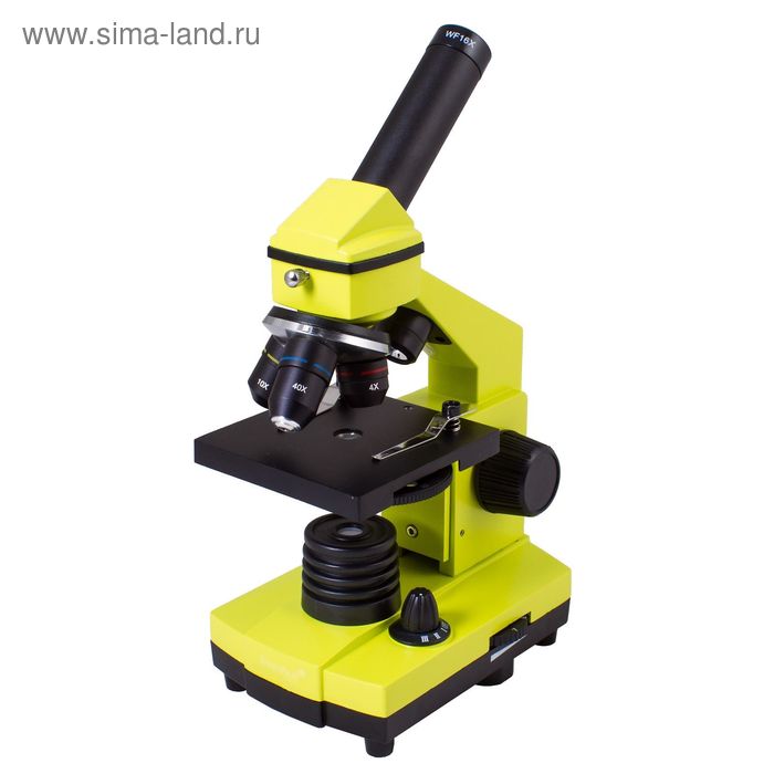 Микроскоп Levenhuk Rainbow 2L PLUS Lime/Лайм