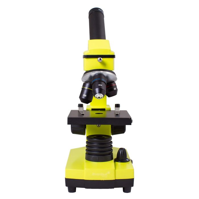 Микроскоп Levenhuk Rainbow 2L PLUS Lime/Лайм