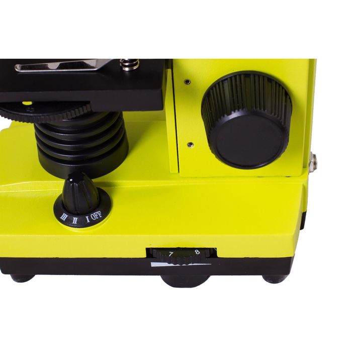 Микроскоп Levenhuk Rainbow 2L PLUS Lime/Лайм