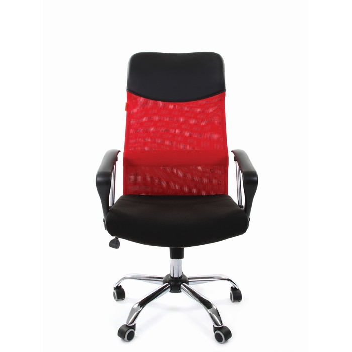 Офисное кресло Chairman 610, чёрный/красный
