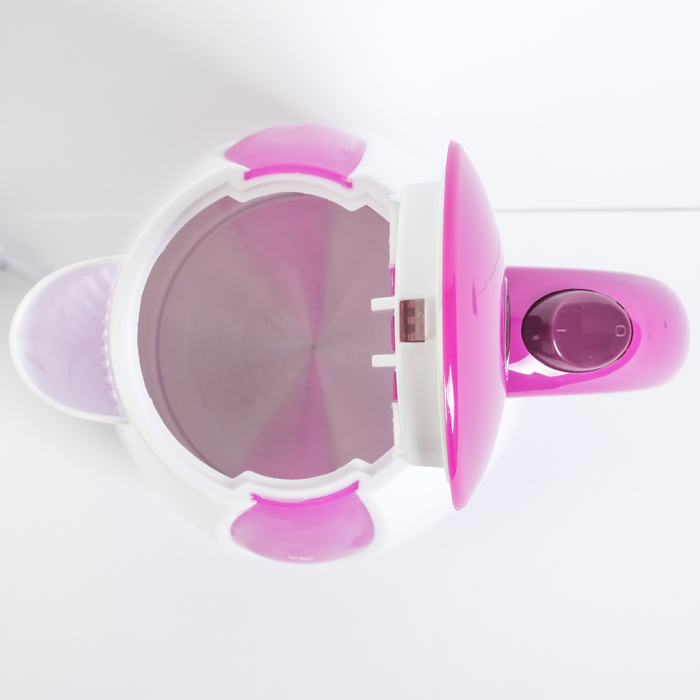 Чайник дисковый электрический Sakura SA-2311P, 1,8 л, 1800 Вт., бело-алый