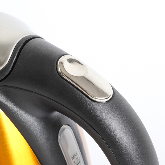 Чайник дисковый электрический Sakura SA-2118G, 1,7 л, 2200Вт, нерж., золотой