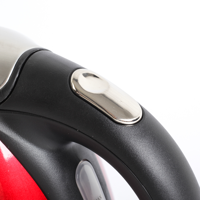 Чайник дисковый электрический Sakura SA-2118R, 1,7 л, 2200Вт, нерж., красный