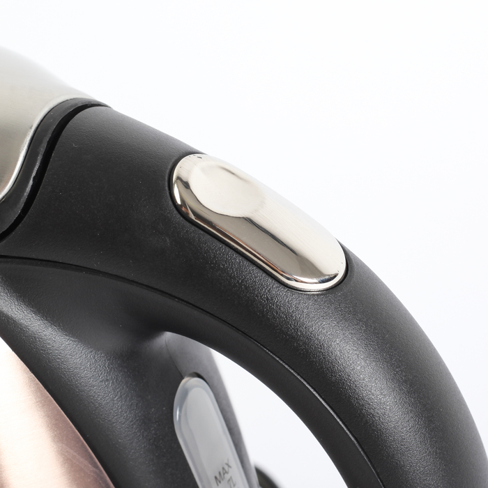 Чайник дисковый электрический Sakura SA-2118Z, 1,7 л, 2200Вт, нерж., шампань