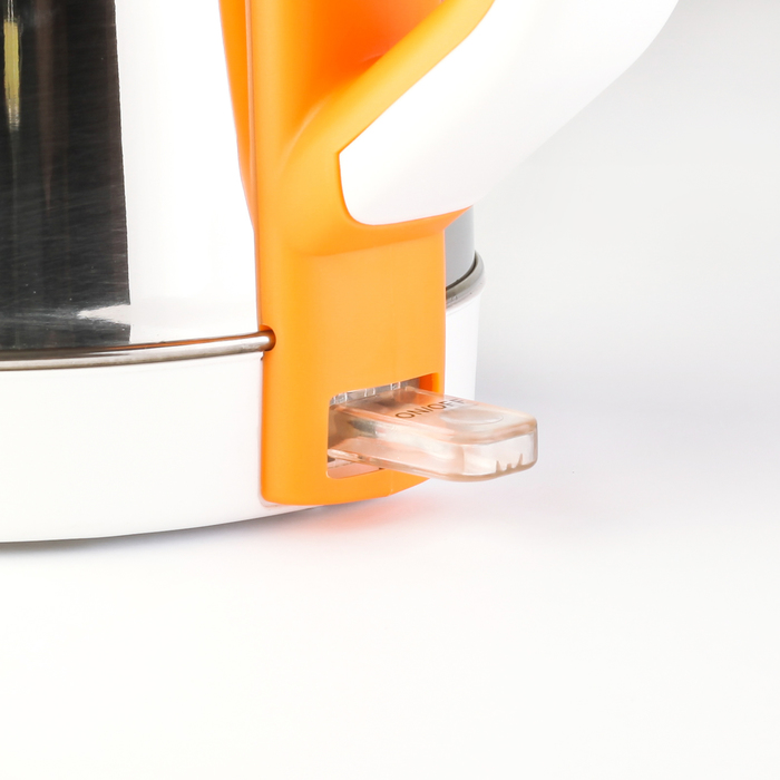 Чайник электрический SA-2137A, 1,8л, 1800Вт, нержавеющая сталь, оранжевый