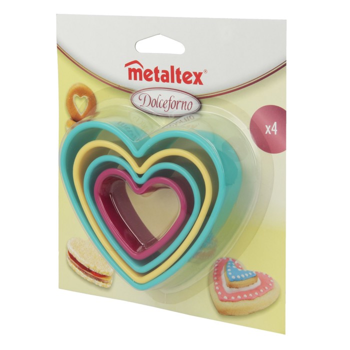 Набор форм для выпечки "Сердце"