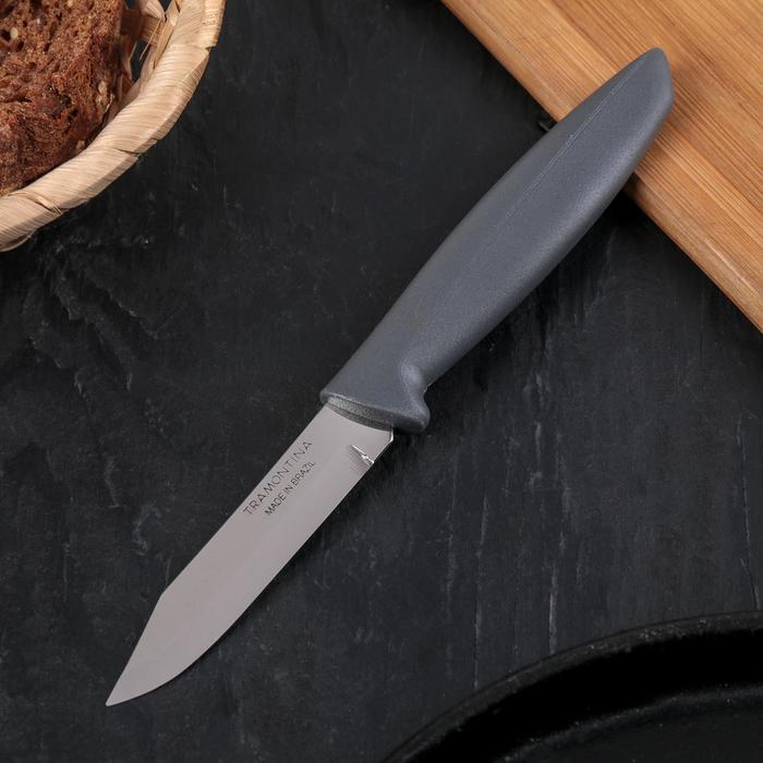 цена Нож кухонный для овощей Plenus, лезвие 7,5 см, сталь AISI 420