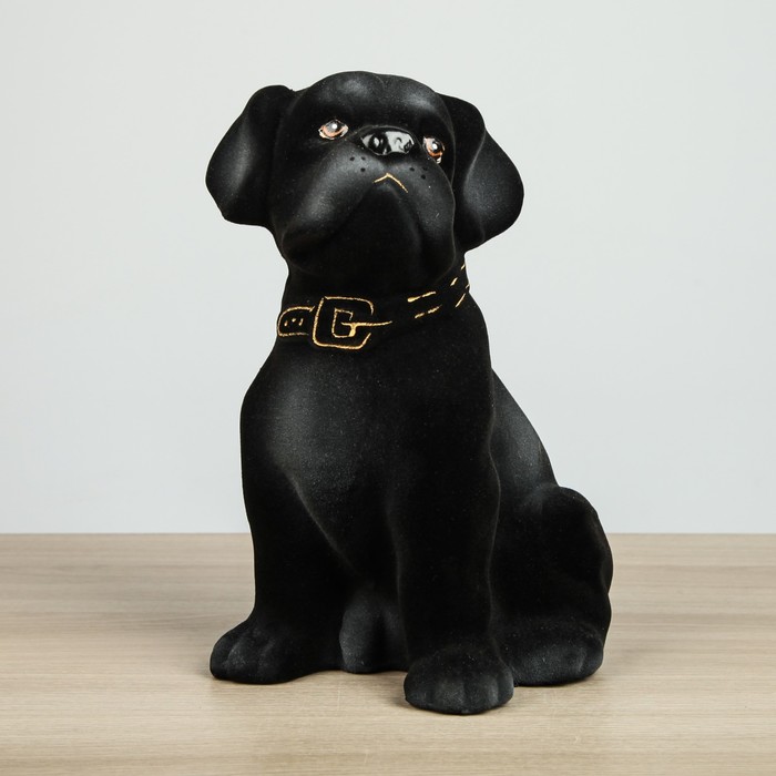 Копилка "Собака Тузик", флок