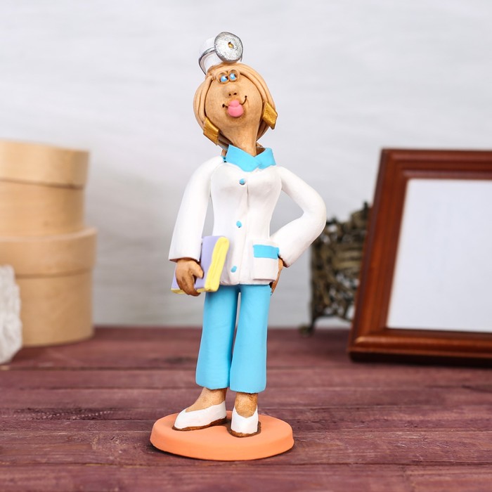 Статуэтка "Доктор ЛОР", женщина, микс