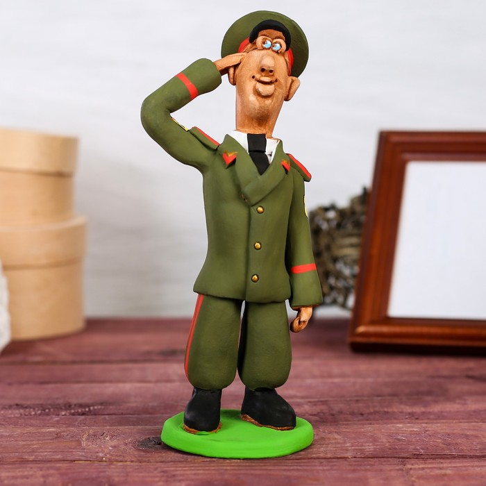 Статуэтка "Военный Генерал", микс