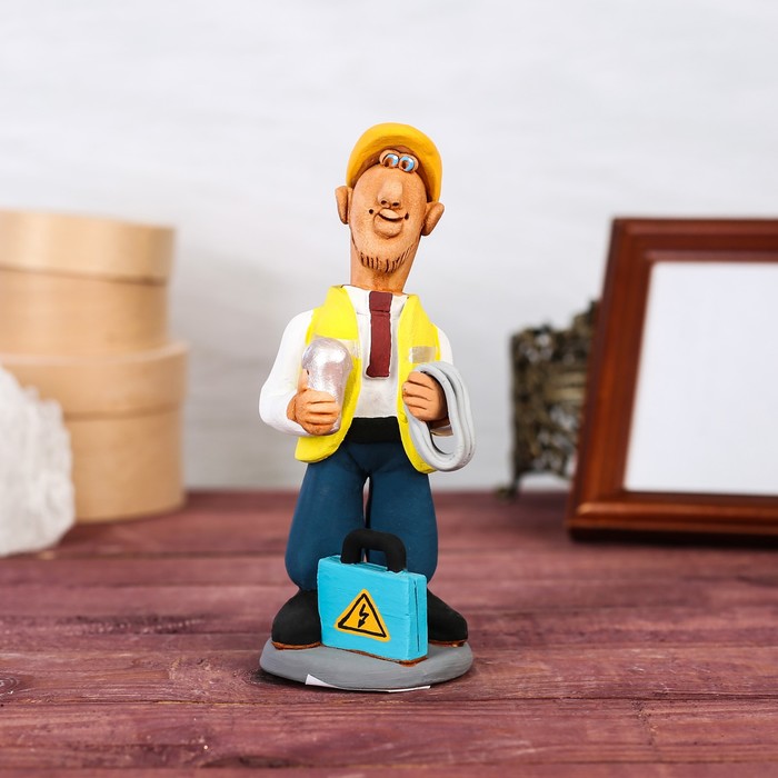 Статуэтка "Электрик", микс