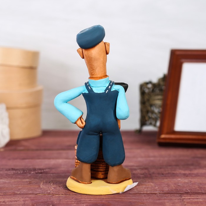 Статуэтка "Сантехник", микс