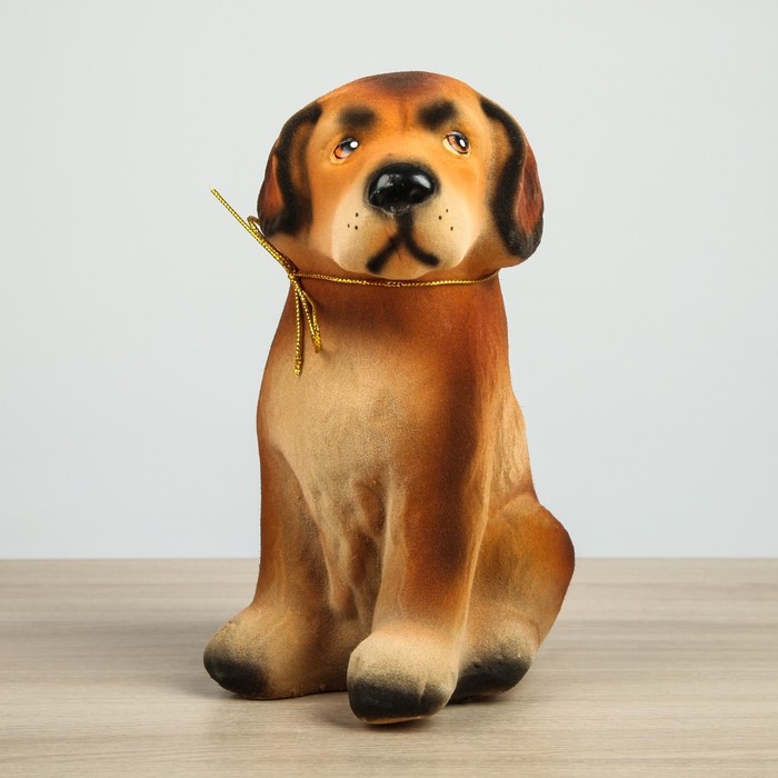 Копилка "Собака Бобик", флок