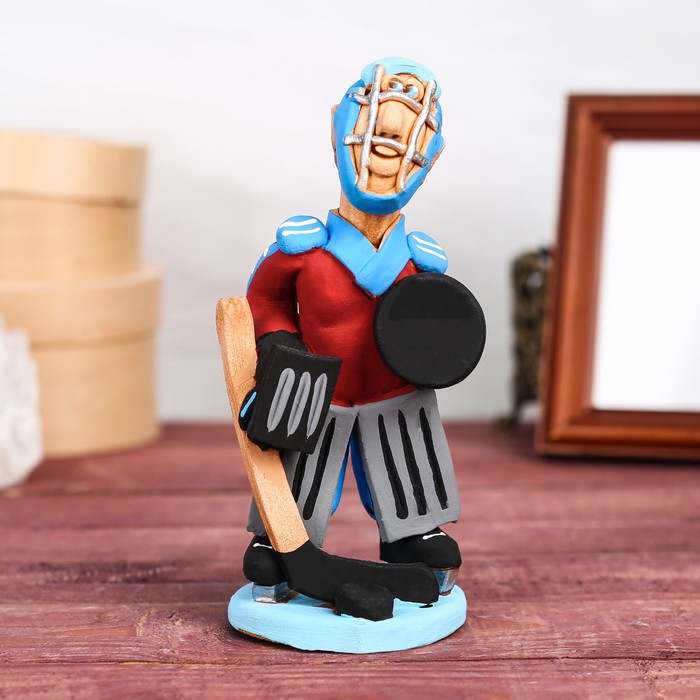 Статуэтка "Хоккеист - вратарь"