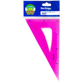 

Треугольник 30 см 180* Berlingo Flexy, гибкий, микс