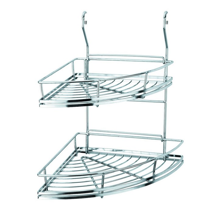 Двухъярусная полка угловая Platinos