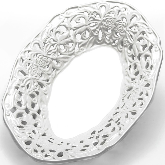 Конфетница ажурная