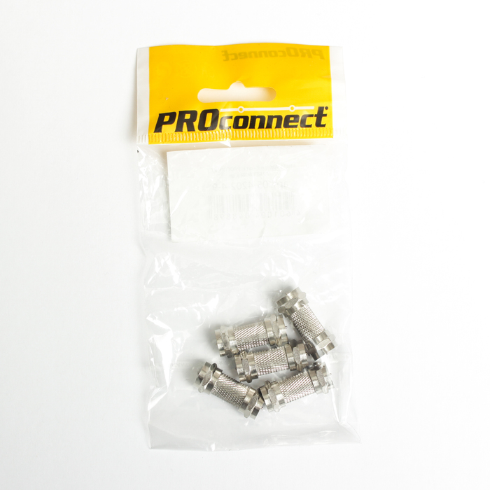 Переход Proconnect 05-4202-4-9, штекер F - штекер F, упаковка 5 шт