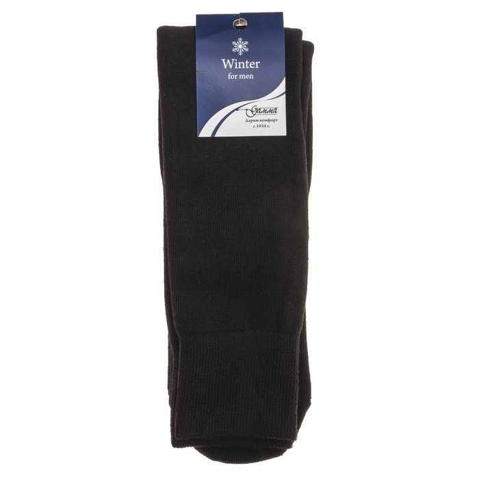 Носки мужские махровые без вывязанной пятки, размер универсальный