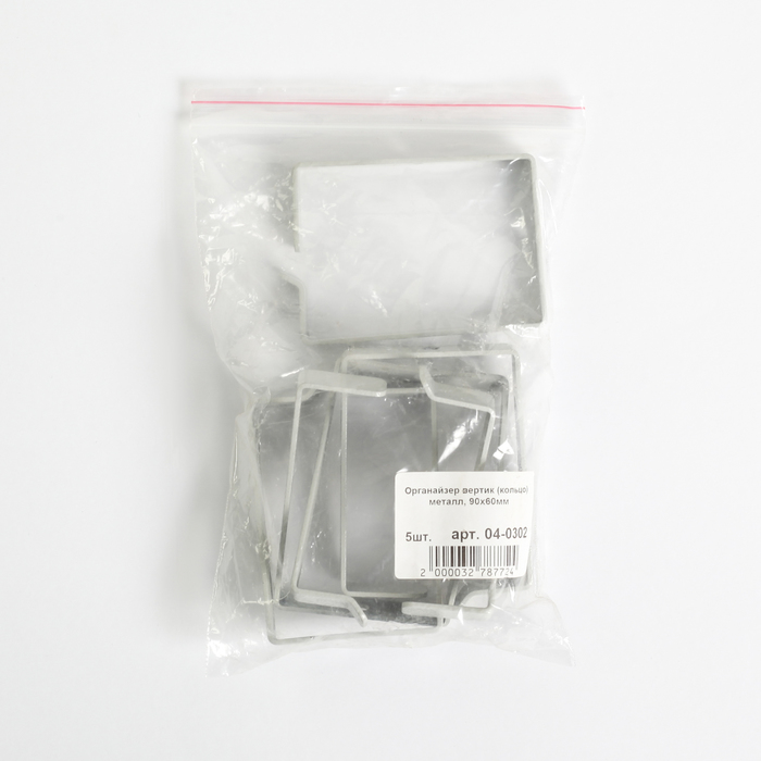 Органайзер кабельный Rexant 04-0302, металл, 90*60 мм, вертикальный