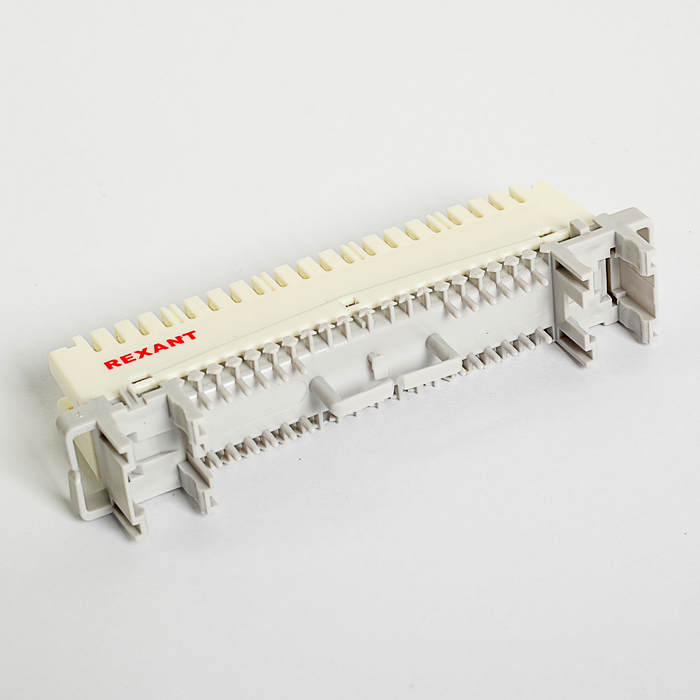 Плинт Rexant 04-0121, 10 pin, размыкаемый