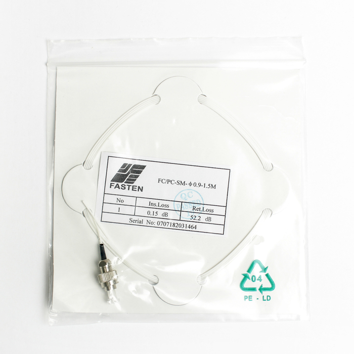 Пигтейл оптический Rexant 50-0801-99, SM, FC/PC, 1.5 м