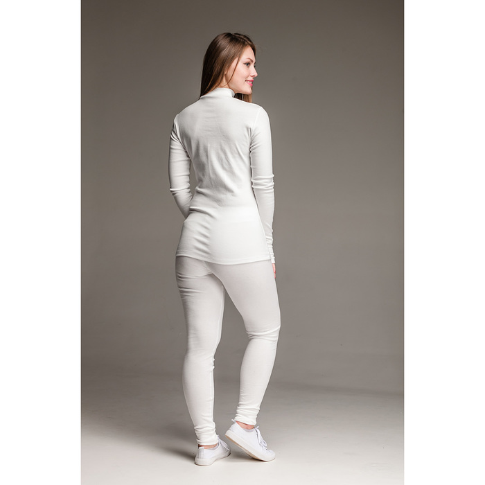 Комплект женский (джемпер, лосины) «Хаски» термо М-290/1-18, цвет белый, р-р 52