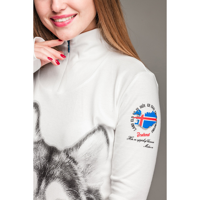 Комплект женский (джемпер, лосины) «Хаски» термо М-290/1-18, цвет белый, р-р 52