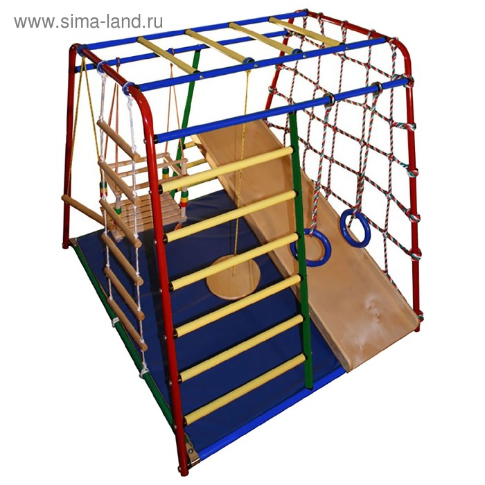 цена Детский спортивный комплекс Вертикаль «Весёлый малыш» MAXI, 1310 × 1070 × 1170 мм