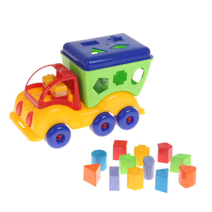 Развивающая игрушка "Машина" с сортером