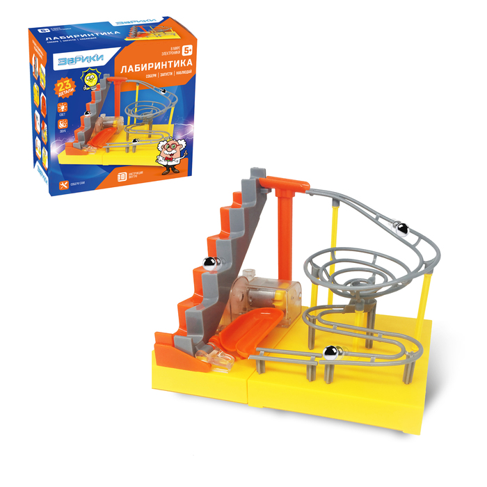 Электронный конструктор «Лабиринтика», 23 детали
