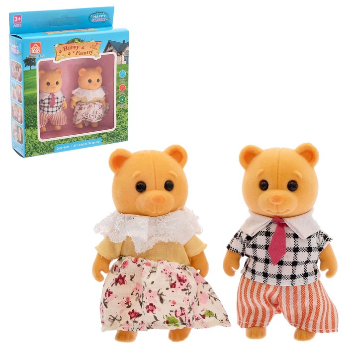 Набор питомцев "Семья", 2 шт