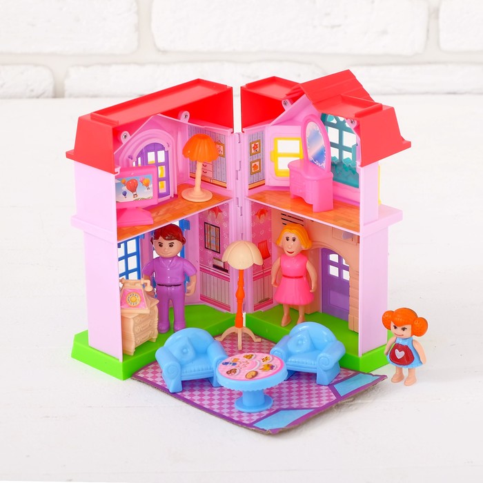 Дом для кукол "Любимый дом" с аксессуарами, световые и звуковые эффекты