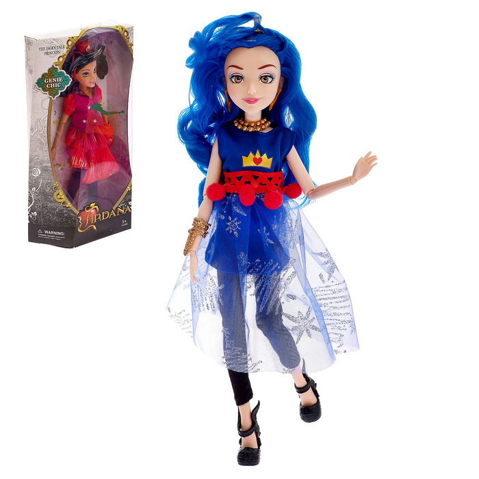 Кукла модная шарнирная "Люси" в костюмчике, МИКС