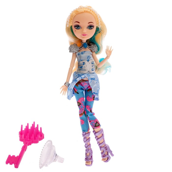 Кукла модная шарнирная "Фелина" в костюмчике с аксессуарами, МИКС