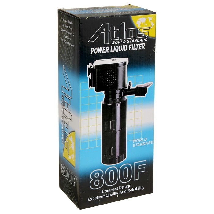 Фильтр внутренний KW Atlas AT-800 F, 6.6 Вт, 440 л/ч, с керамическим валом