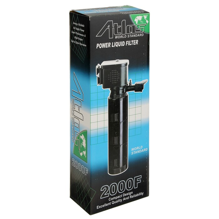 Фильтр внутренний KW Atlas AT-2000 F, 22 Вт,1700 л/ч, с керамическим валом