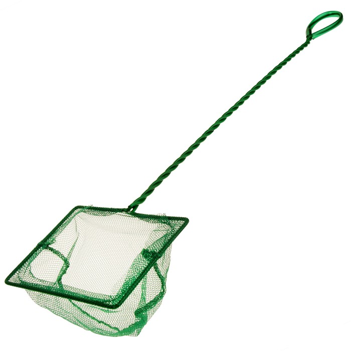 Сачок KW 5" Long Net Green 12,5 см, с длинной ручкой
