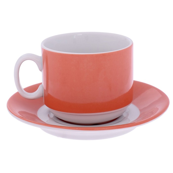 Чайная пара 220 мл "Экспресс. Sunrise peach"