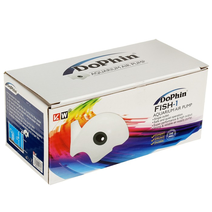 Компрессор KW Dophin FISH-1, 1.8 Вт,1 л/мин